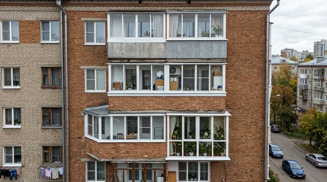 Схемы остекления балконов
