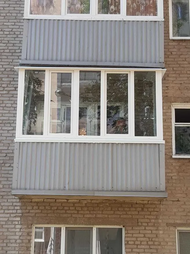 Остекление балкона