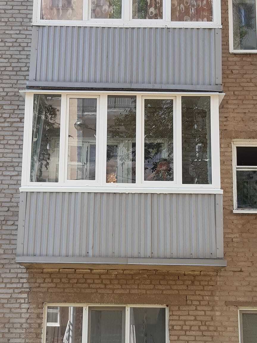 Остекление балкона